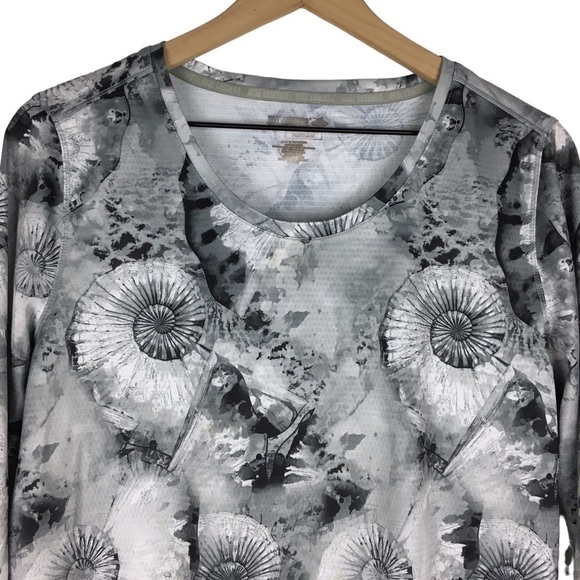 REEL LEGENDS Freeline Shirt Long Sleeve Shells Tie Dye UPF 30 Quick Dry Large - Picture 2 of 10